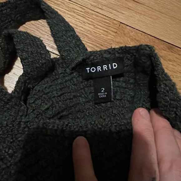 Torrid deep green sweater - Picture 6 of 9